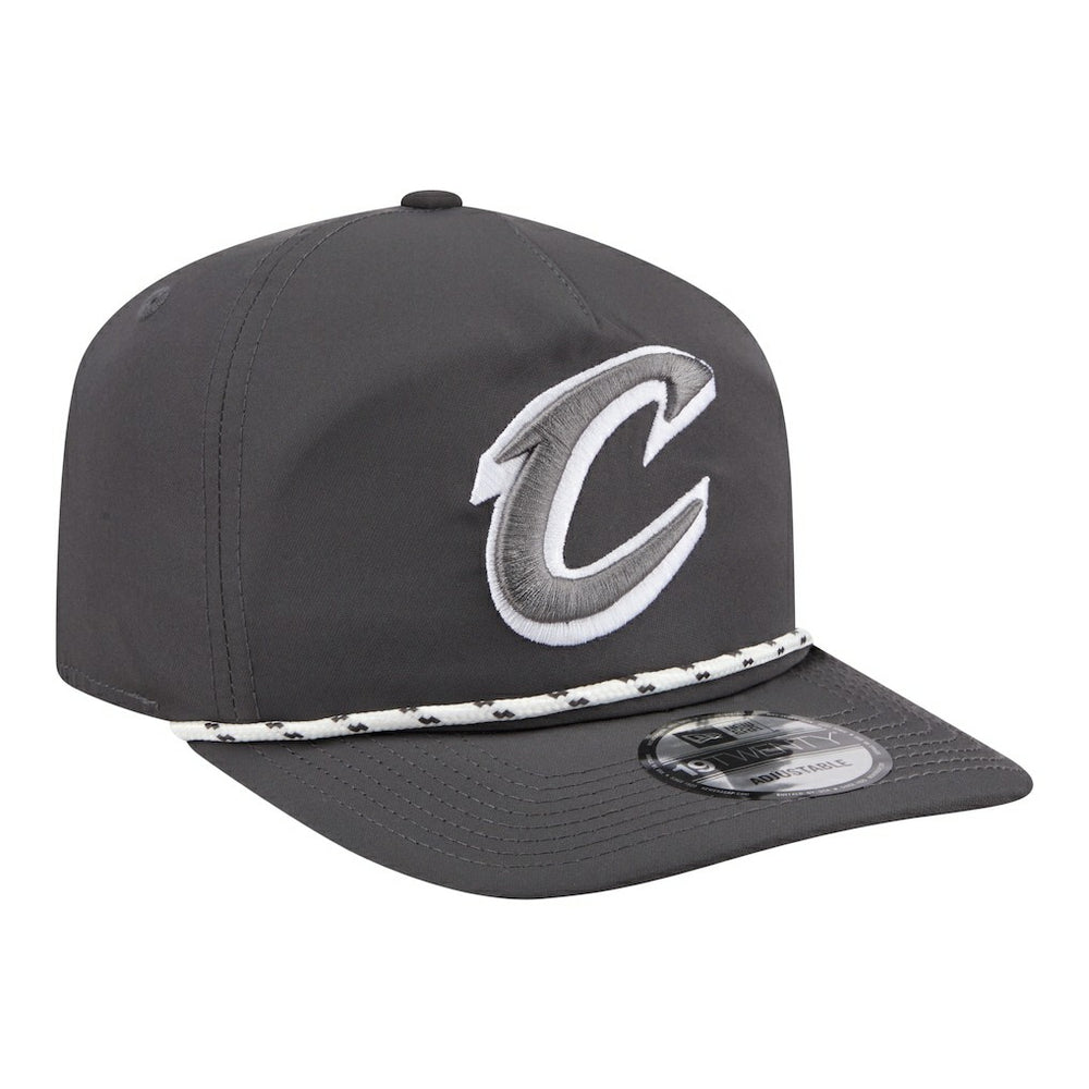 New Era Cleveland Cavaliers Tonal Rope 19TWENTY Adjustable Hat Graphite