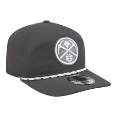 New Era Denver Nuggets Tonal Rope 19TWENTY Adjustable Hat Graphite