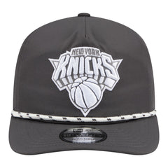 New Era New York Knicks Tonal Rope 19TWENTY Adjustable Hat Graphite