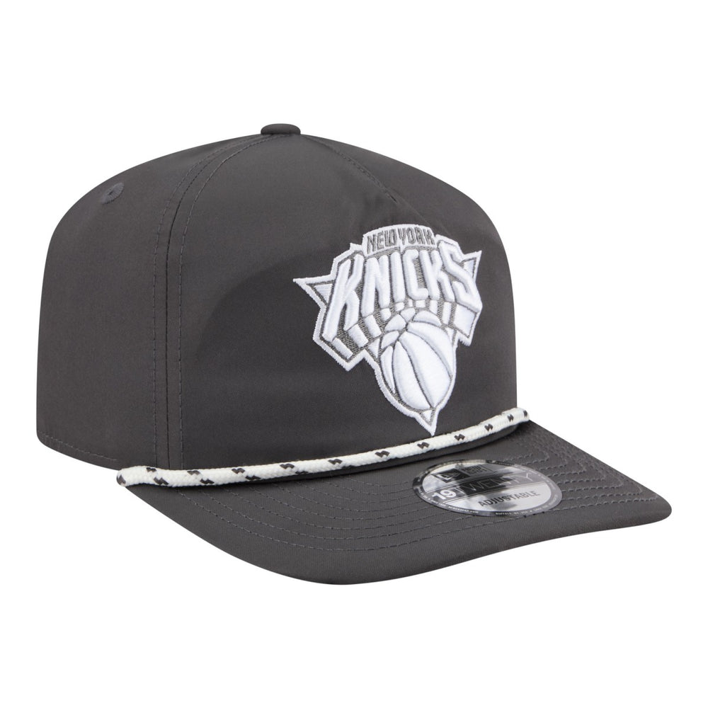 New Era New York Knicks Tonal Rope 19TWENTY Adjustable Hat Graphite
