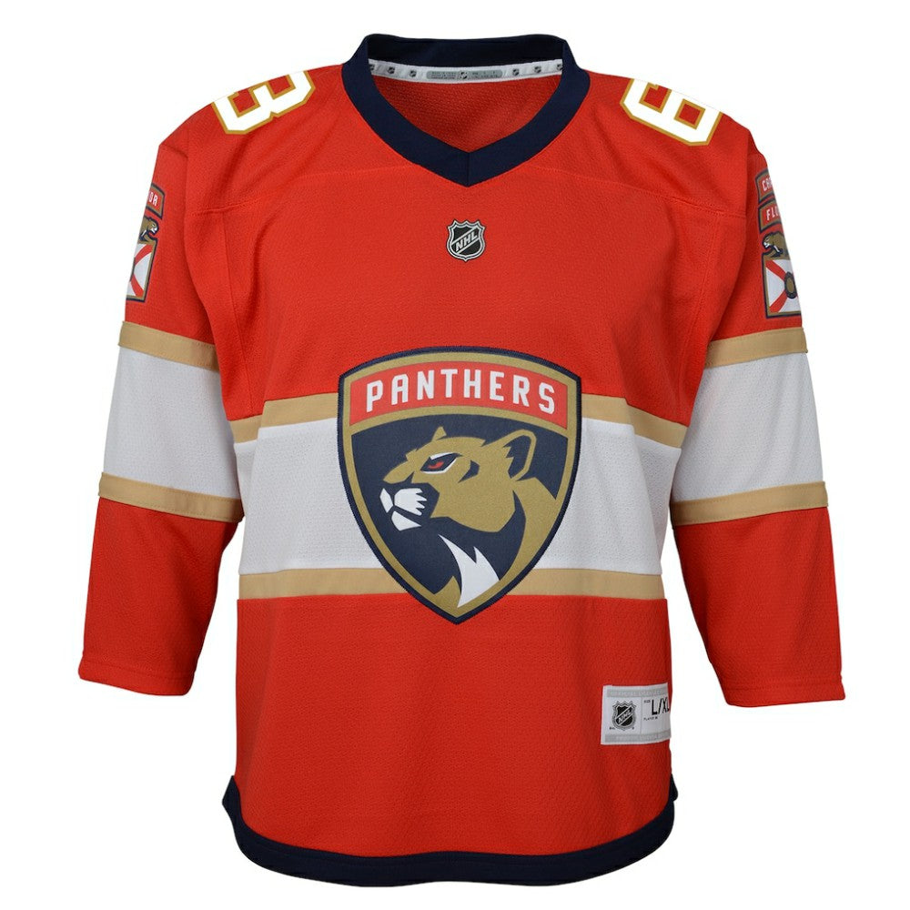 Brad Marchand Florida Panthers Outerstuff Youth Home Replica Jersey - Red | NHL Lifestyle