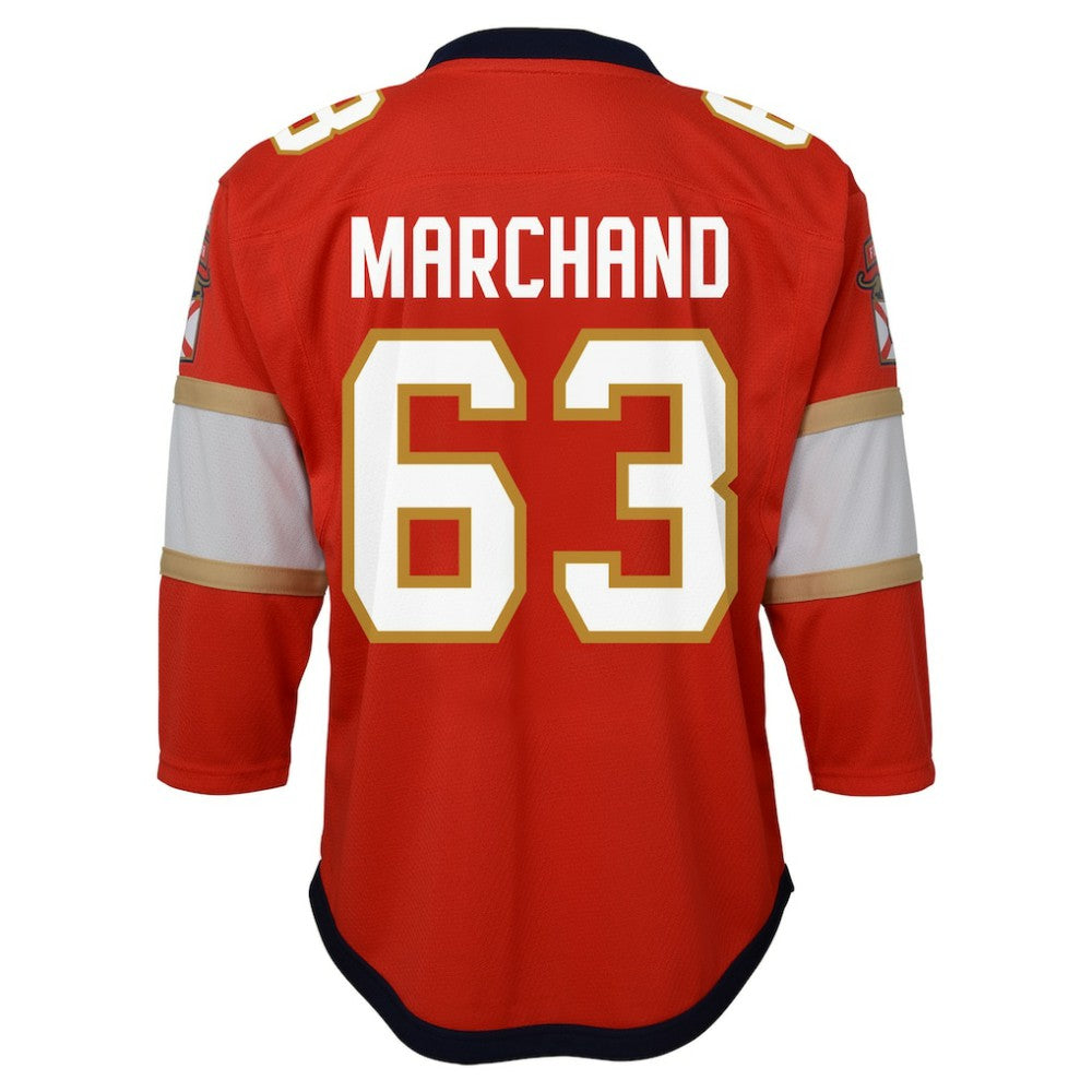 Brad Marchand Florida Panthers Outerstuff Youth Home Replica Jersey - Red | NHL Lifestyle
