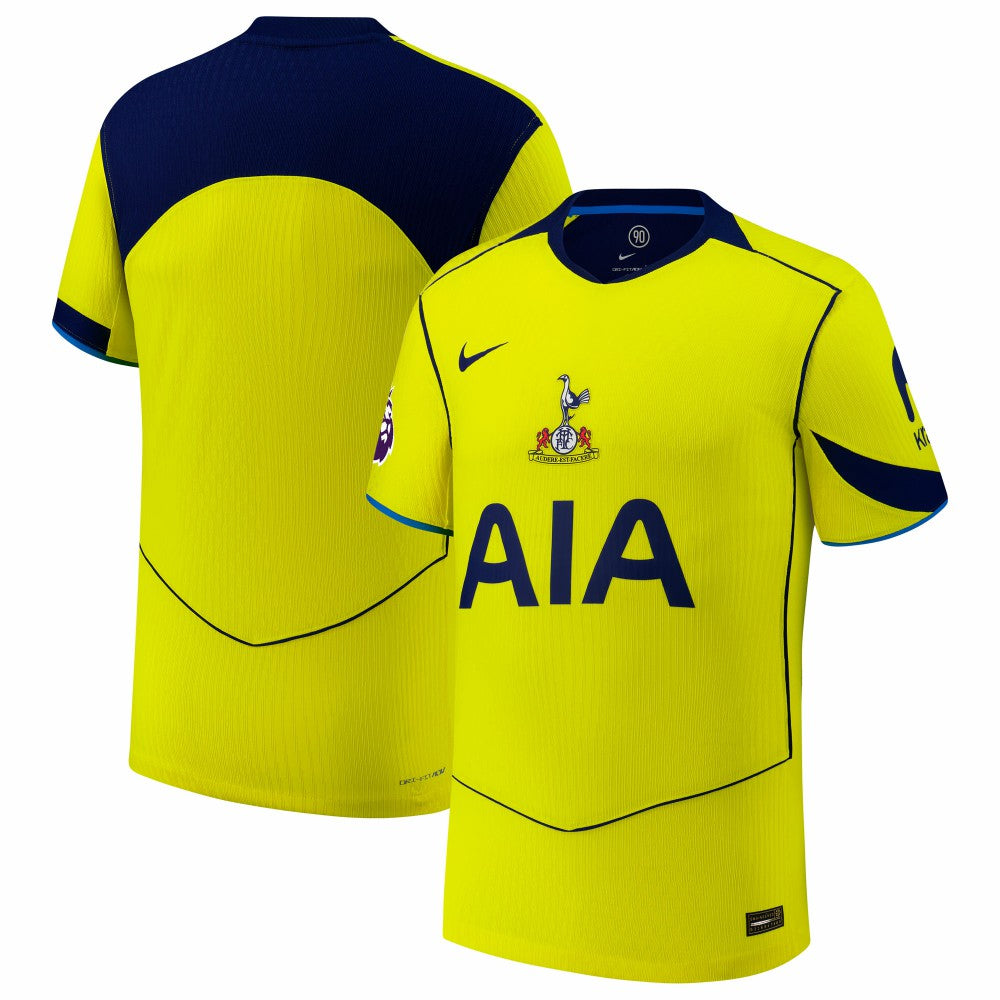 Nike - Tottenham Hotspur 2025/26 Third Jersey with Patch - Yellow