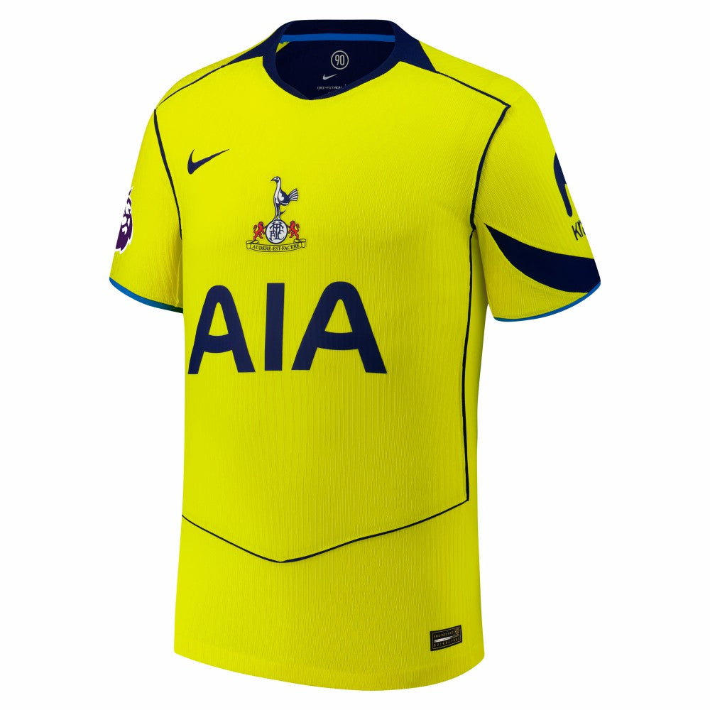 Nike - Tottenham Hotspur 2025/26 Third Custom Jersey - Yellow