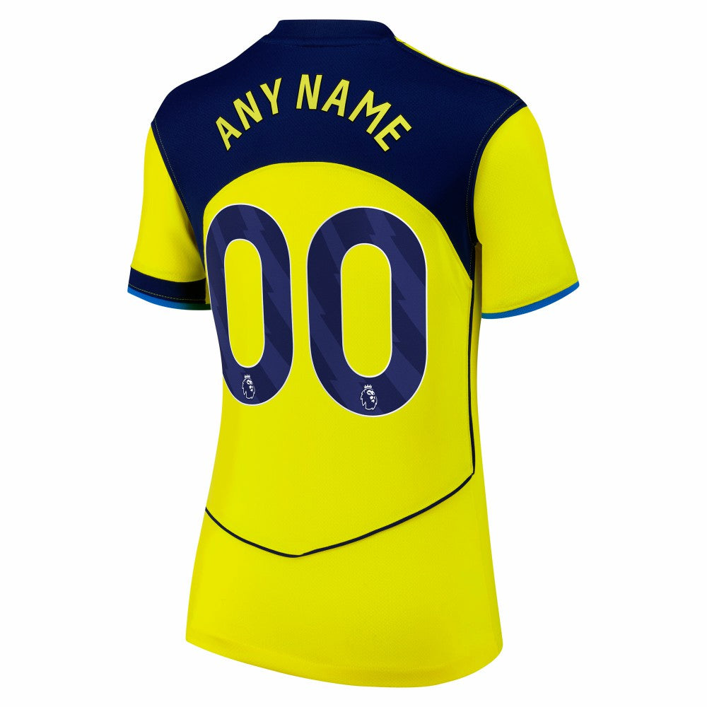 Nike - Tottenham Hotspur Women's 2025/26 Third Replica Custom Jersey - Yellow