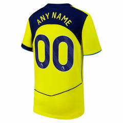 Nike - Tottenham Hotspur Youth 2025/26 Third Replica Custom Jersey - Yellow