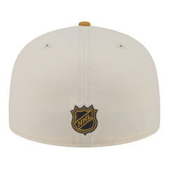 Anaheim Ducks New Era Colorpack Two-Tone 59FIFTY Fitted Hat - Cream/Tan | New Era on sale
