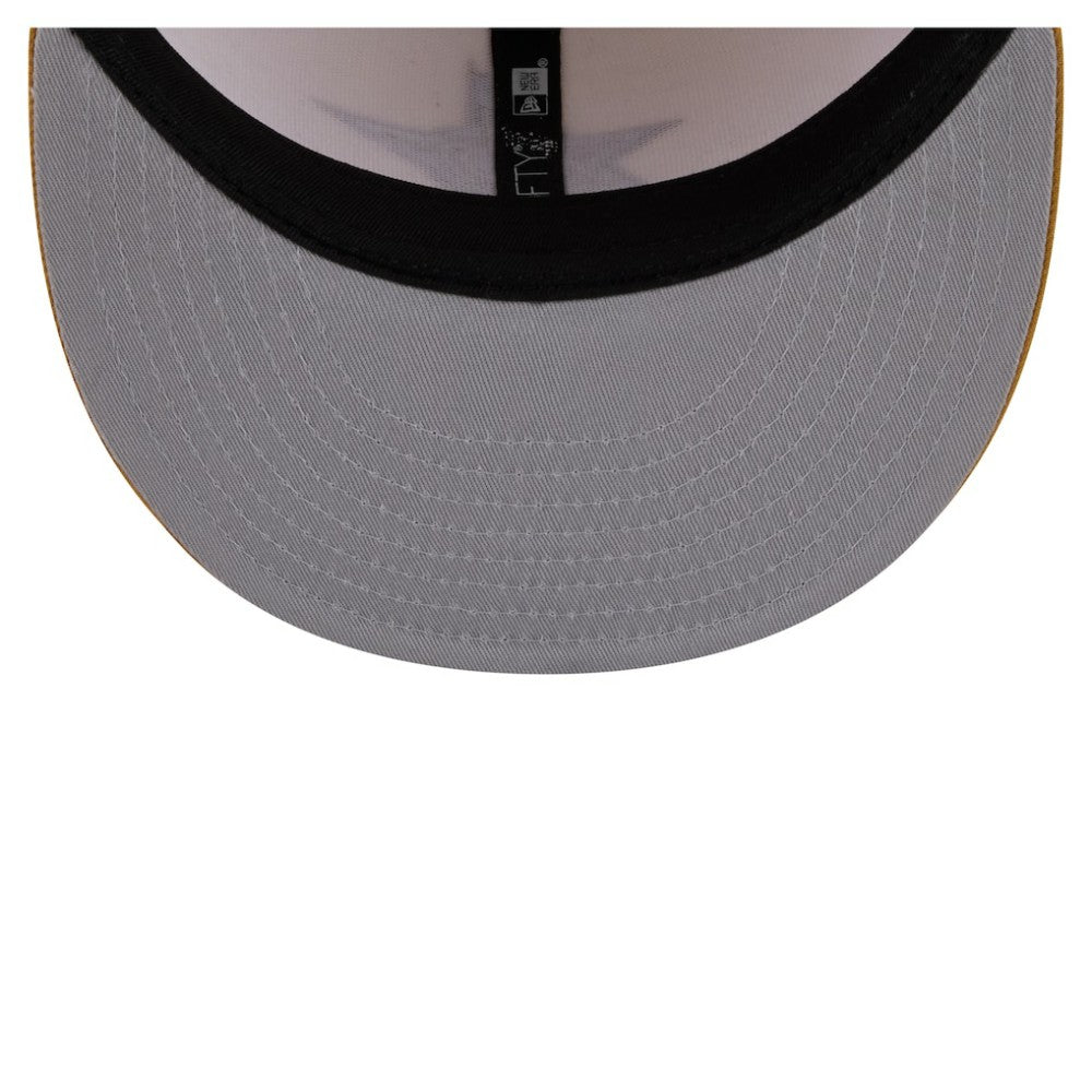 Dallas Stars New Era Colorpack Two-Tone 59FIFTY Fitted Hat - Cream/Tan | New Era discount