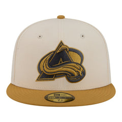 Colorado Avalanche New Era Colorpack Two-Tone 59FIFTY Fitted Hat - Cream/Tan | New Era discount