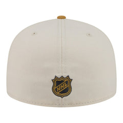 San Jose Sharks New Era Colorpack Two-Tone 59FIFTY Fitted Hat - Cream/Tan | New Era Clearance