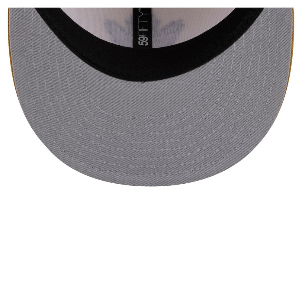 Toronto Maple Leafs New Era Colorpack Two-Tone 59FIFTY Fitted Hat - Cream/Tan | New Era on sale