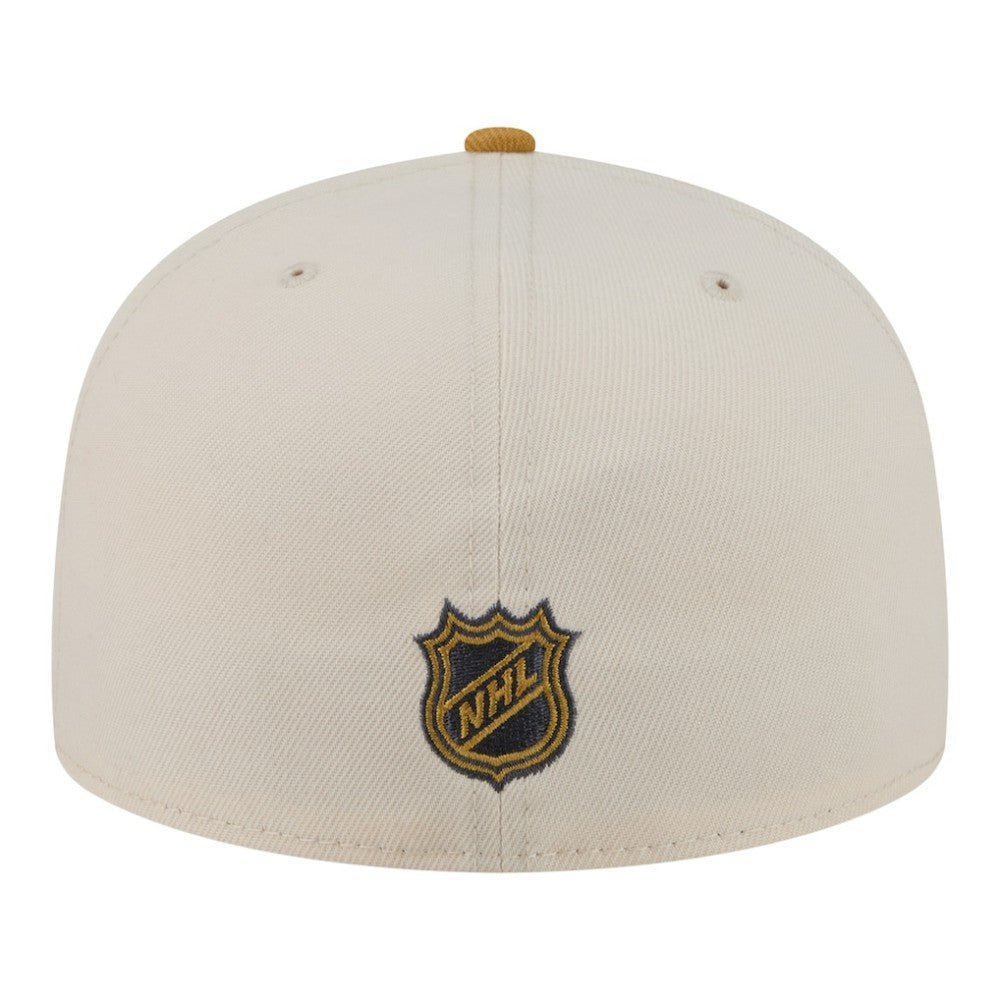 Vegas Golden Knights New Era Colorpack Two-Tone 59FIFTY Fitted Hat - Cream/Tan | New Era discount