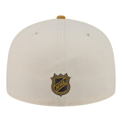 Vegas Golden Knights New Era Colorpack Two-Tone 59FIFTY Fitted Hat - Cream/Tan | New Era discount