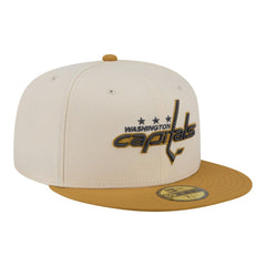 Washington Capitals New Era Colorpack Two-Tone 59FIFTY Fitted Hat - Cream/Tan | New Era sale
