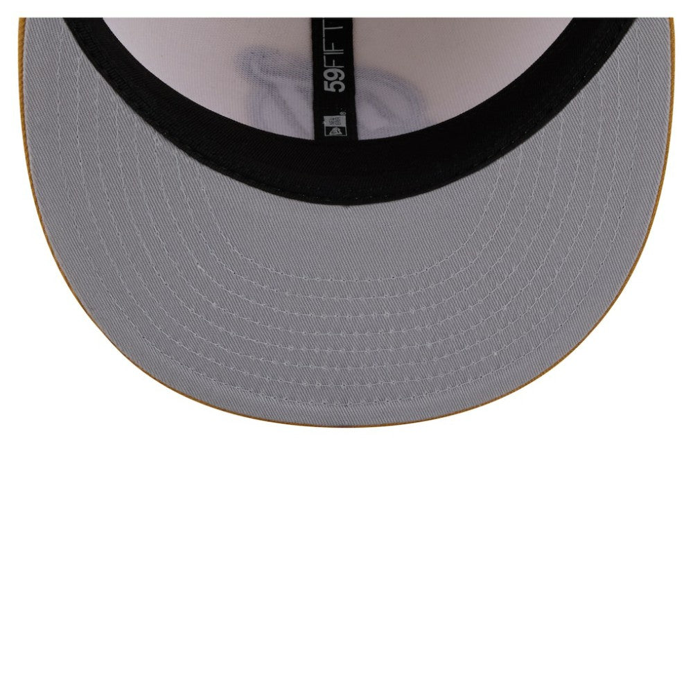 New Jersey Devils New Era Colorpack Two-Tone 59FIFTY Fitted Hat - Cream/Tan | New Era Clearance