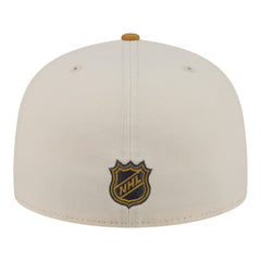 Edmonton Oilers New Era Colorpack Two-Tone 59FIFTY Fitted Hat - Cream/Tan | New Era Lifestyle