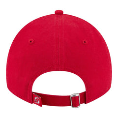 New Jersey Devils New Era Unisex Mascot Patch 9TWENTY Adjustable Hat - Red | New Era Clearance