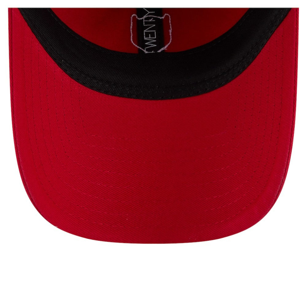 New Jersey Devils New Era Unisex Mascot Patch 9TWENTY Adjustable Hat - Red | New Era Clearance