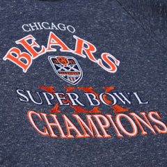 Chicago Bears 1985 Super Bowl Champions Winning Streak Hoodie - Navy - Mitchell & Ness