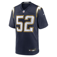 Khalil Mack Los Angeles Chargers Alternate Super Chargers Game Player Jersey - Navy - Nike