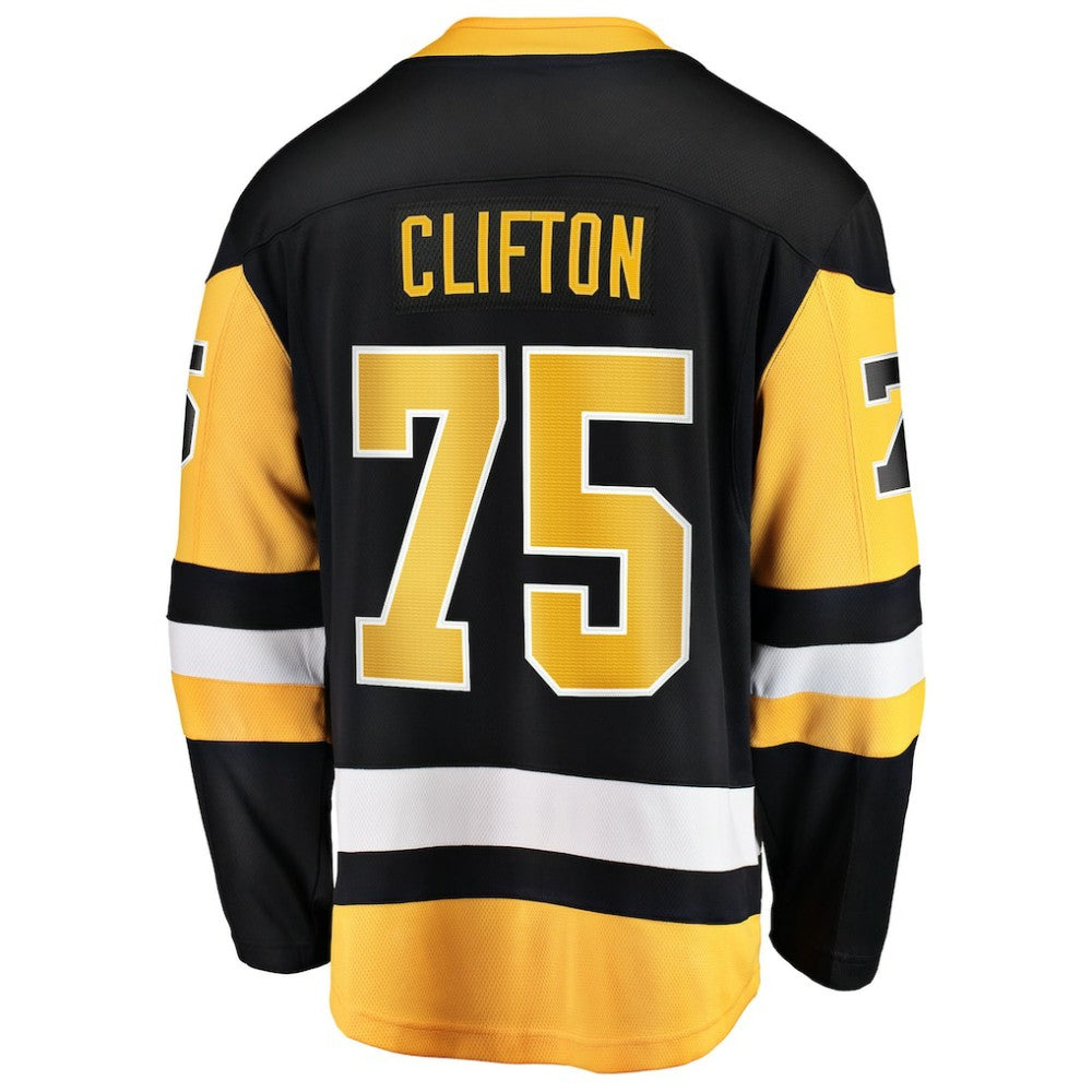 Connor Clifton Pittsburgh Penguins Fanatics Home Breakaway Jersey - Black | Fanatics on sale