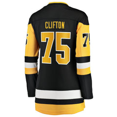 Connor Clifton Pittsburgh Penguins Fanatics Women's Home Breakaway Jersey - Black | Fanatics near me