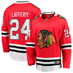 Sam Lafferty Chicago Blackhawks Fanatics Home Breakaway Jersey - Red | Fanatics sale