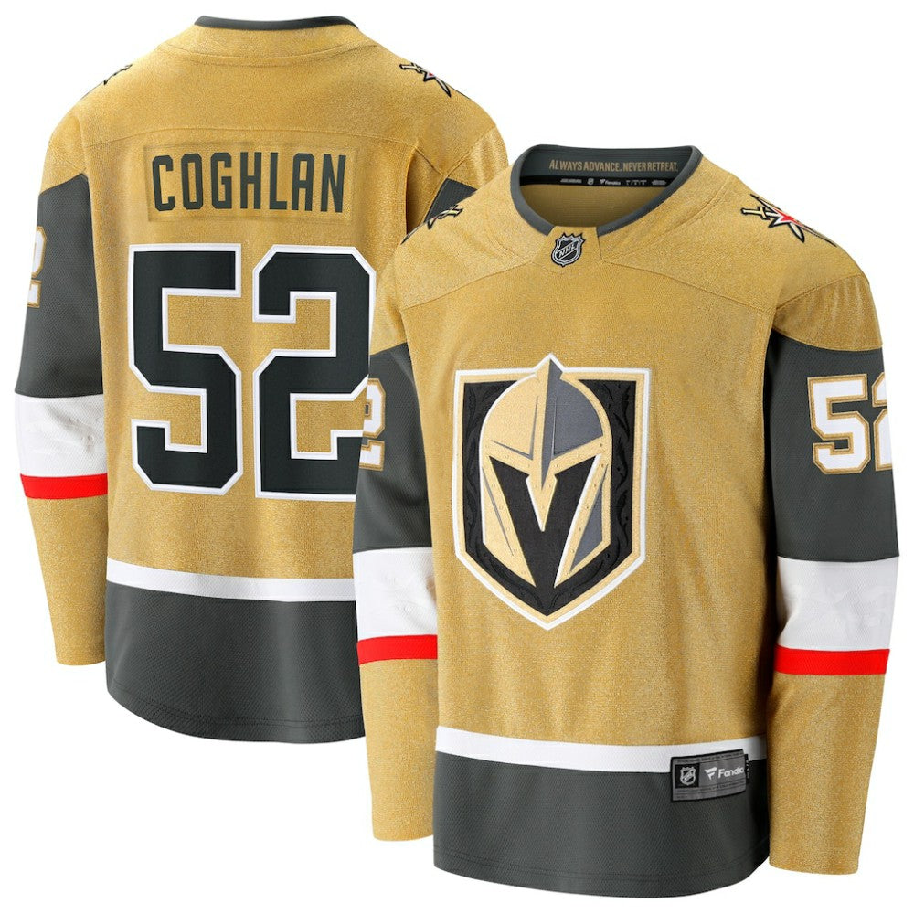 Dylan Coghlan Vegas Golden Knights Fanatics Home Breakaway Jersey - Gold | Fanatics Clearance