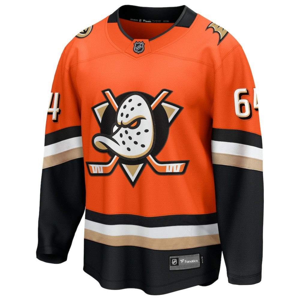 Mikael Granlund Anaheim Ducks Fanatics Home Breakaway Jersey - Orange | Fanatics near me