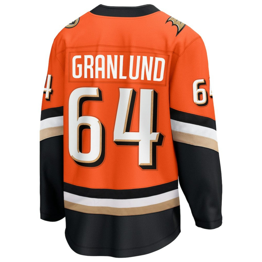 Mikael Granlund Anaheim Ducks Fanatics Home Breakaway Jersey - Orange | Fanatics near me