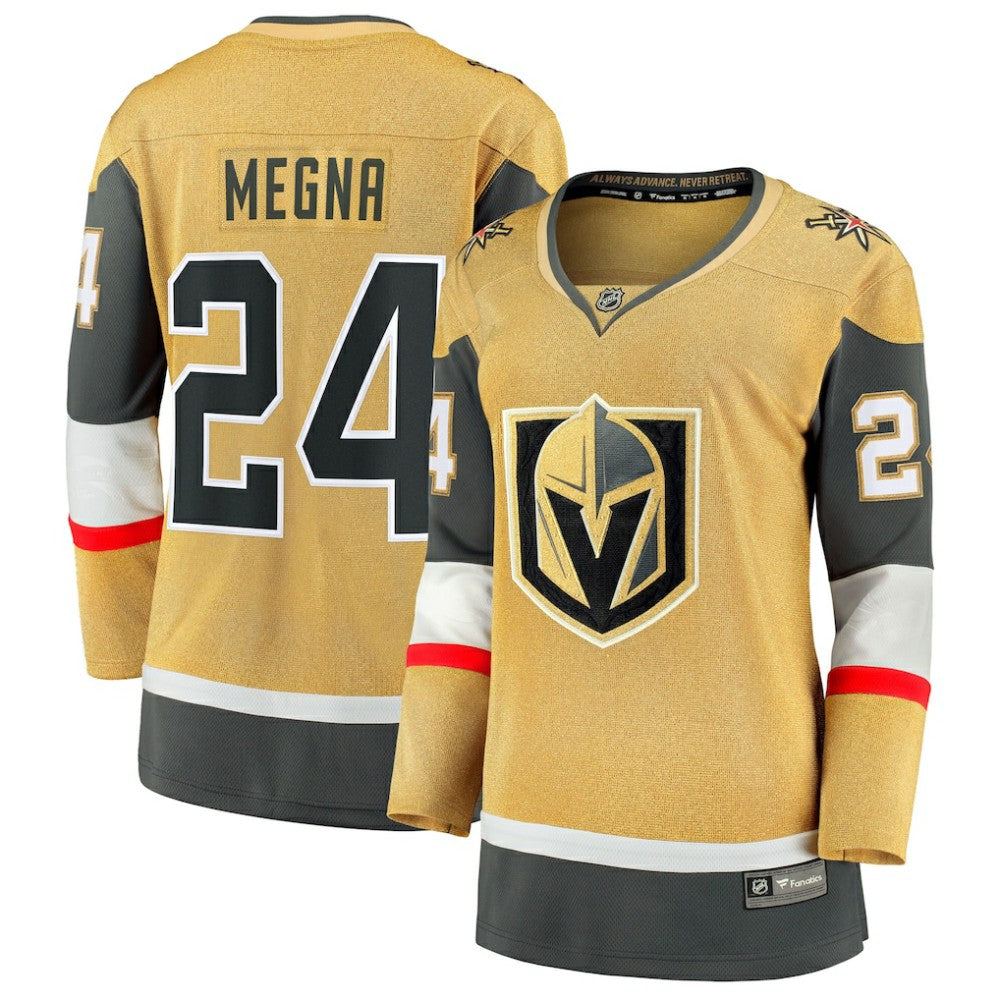 Jaycob Megna Vegas Golden Knights Fanatics Women's Home Breakaway Jersey - Gold | Fanatics online