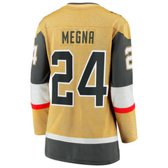 Jaycob Megna Vegas Golden Knights Fanatics Women's Home Breakaway Jersey - Gold | Fanatics online