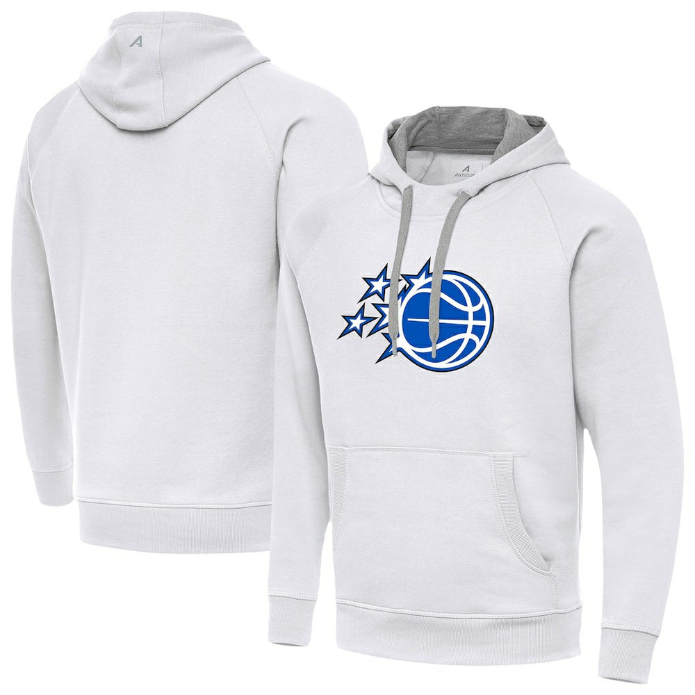 Orlando Magic Antigua New Logo Victory Pullover Hoodie White