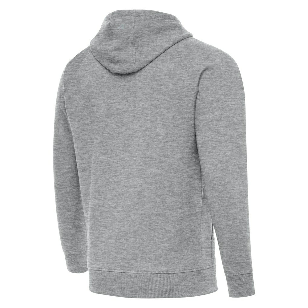 Orlando Magic Antigua New Logo Victory Pullover Hoodie Heather Gray