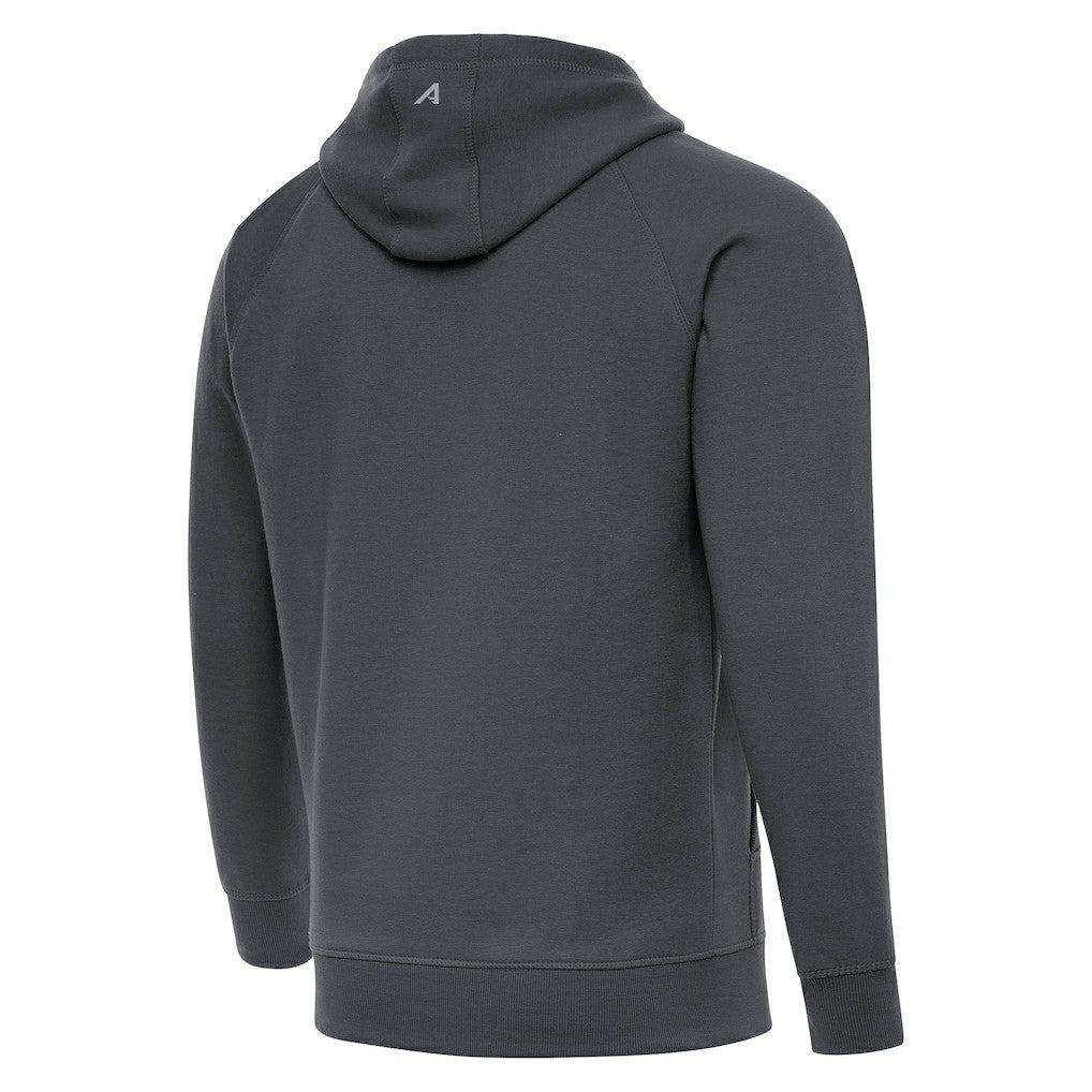 Orlando Magic Antigua New Logo Victory Pullover Hoodie Charcoal