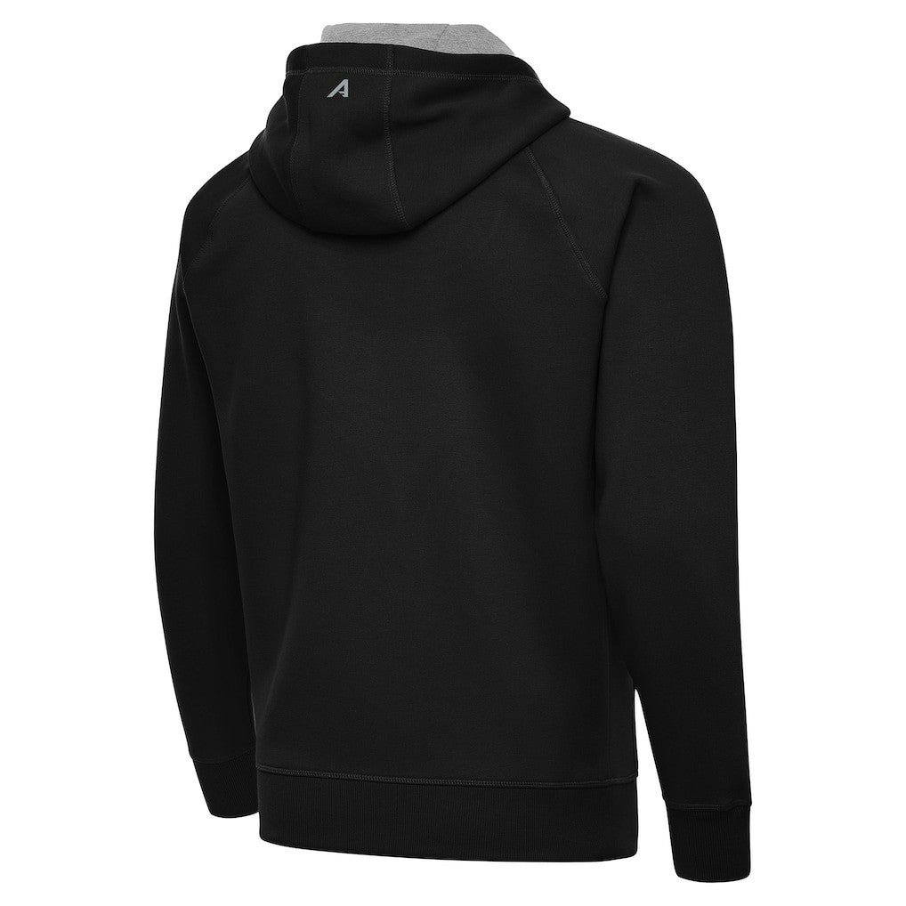 Orlando Magic Antigua New Logo Victory Full-Zip Hooded Sweatshirt Black