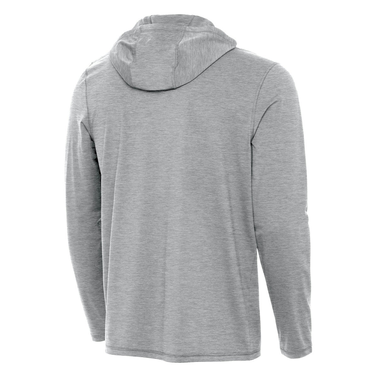 Orlando Magic Antigua New Logo Tidy Quarter-Zip Hoodie Heather Gray