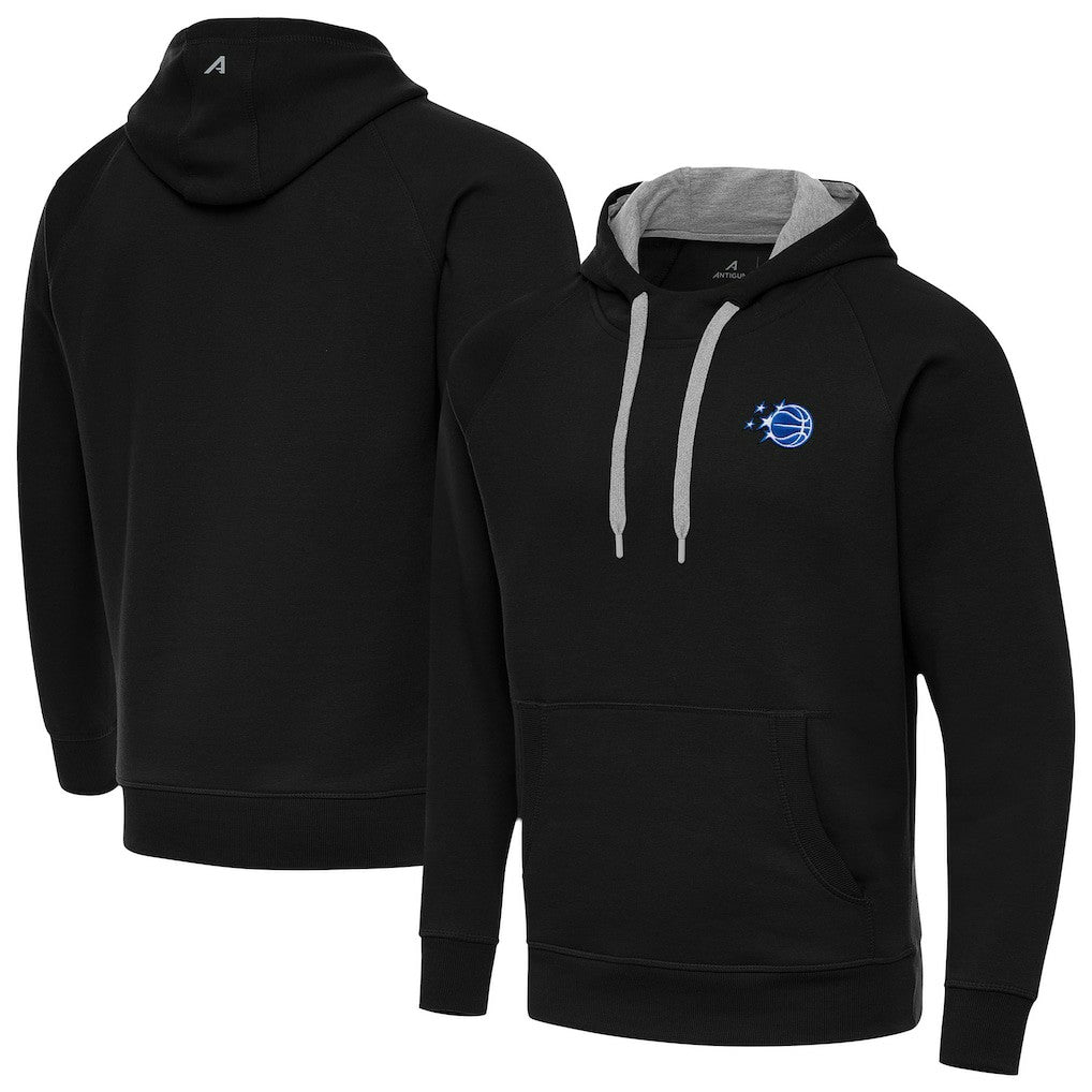 Orlando Magic Antigua New Logo Victory Pullover Hoodie Black
