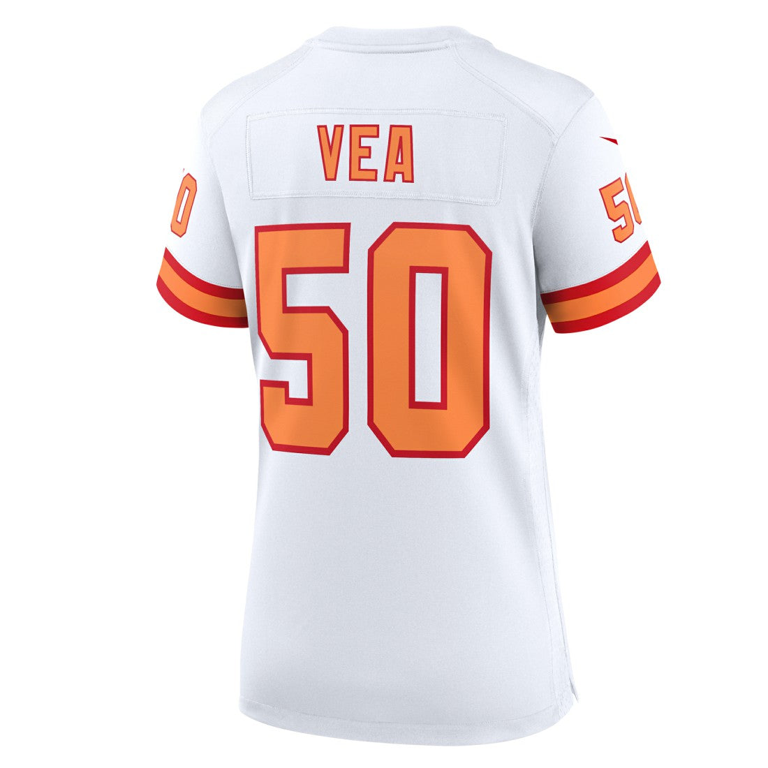 Vita Vea '76 Tampa Bay Buccaneers Women's 50th Season Game Jersey - White - Nike