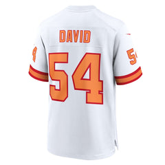 Lavonte David '76 Tampa Bay Buccaneers 50th Season Game Jersey - White - Nike
