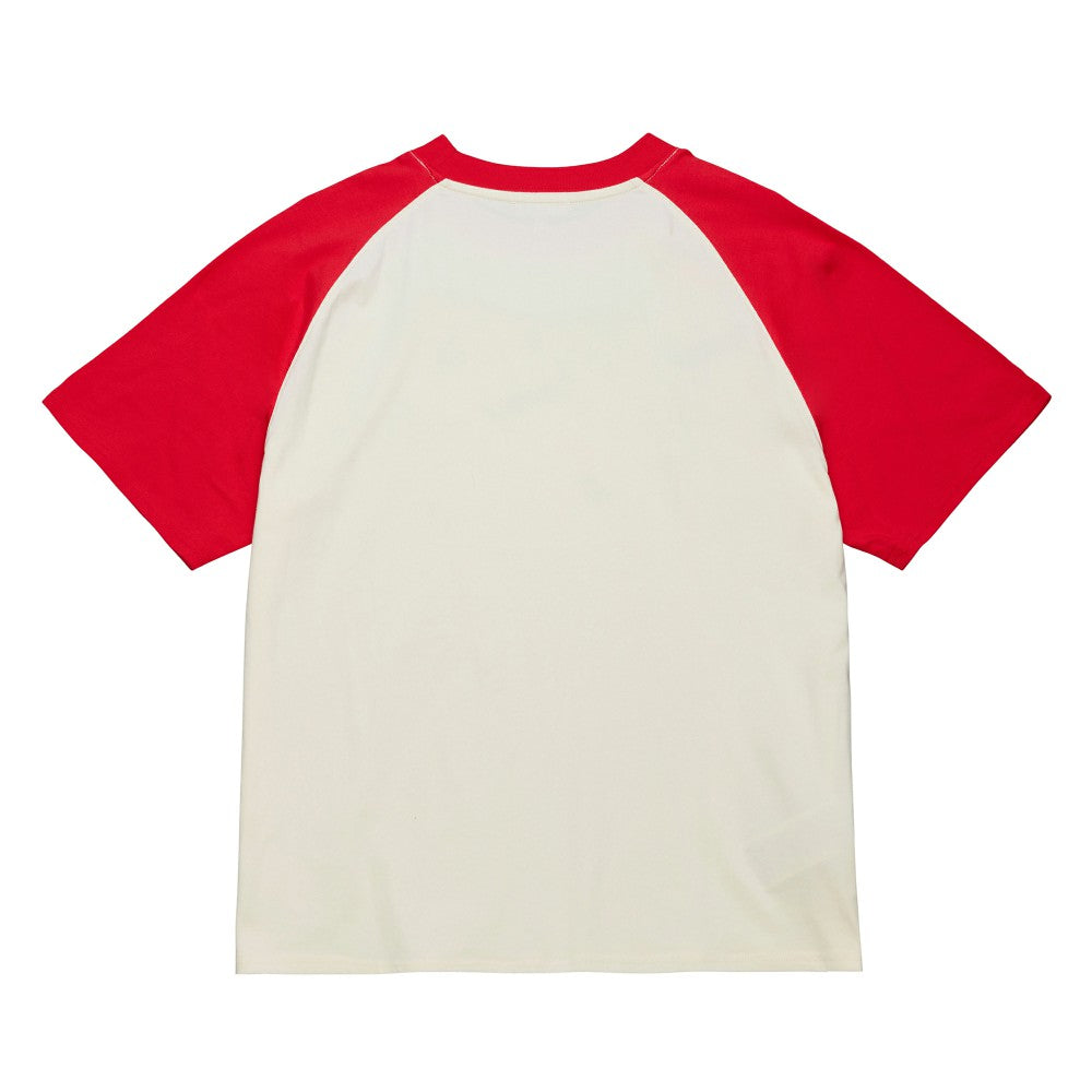 Cincinnati Reds Mitchell & Ness Women's Boyfriend Raglan T-Shirt for sale