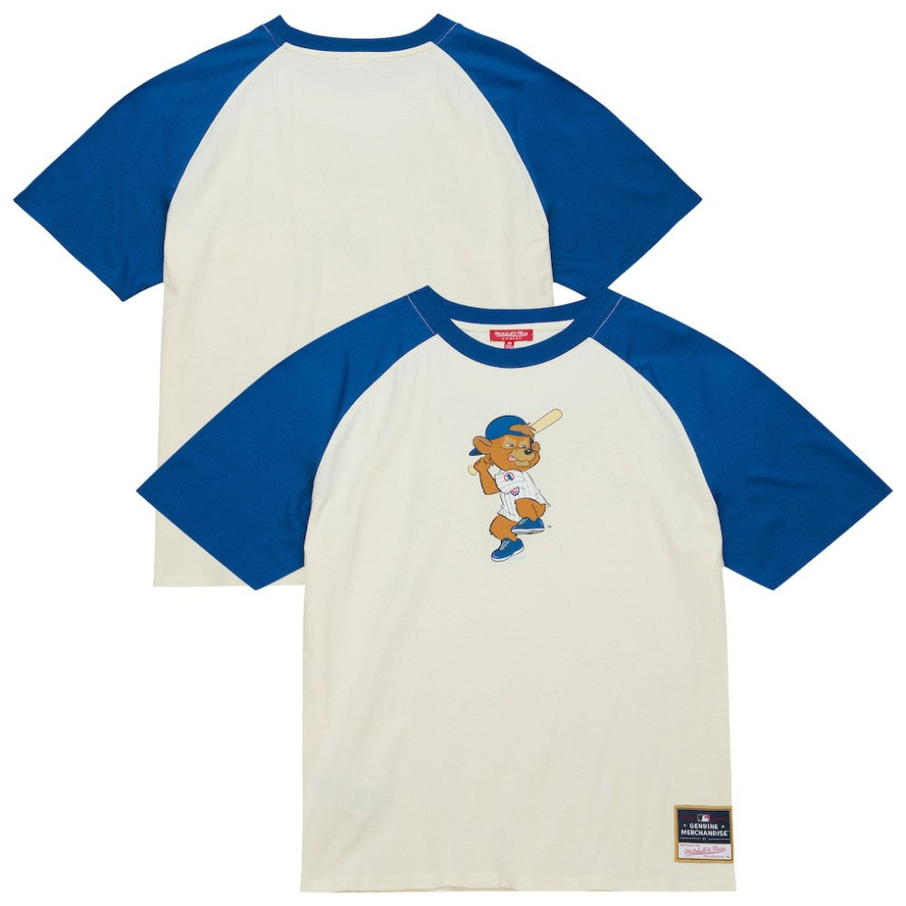 Chicago Cubs Mitchell & Ness Women's Boyfriend Raglan T-Shirt Outlet