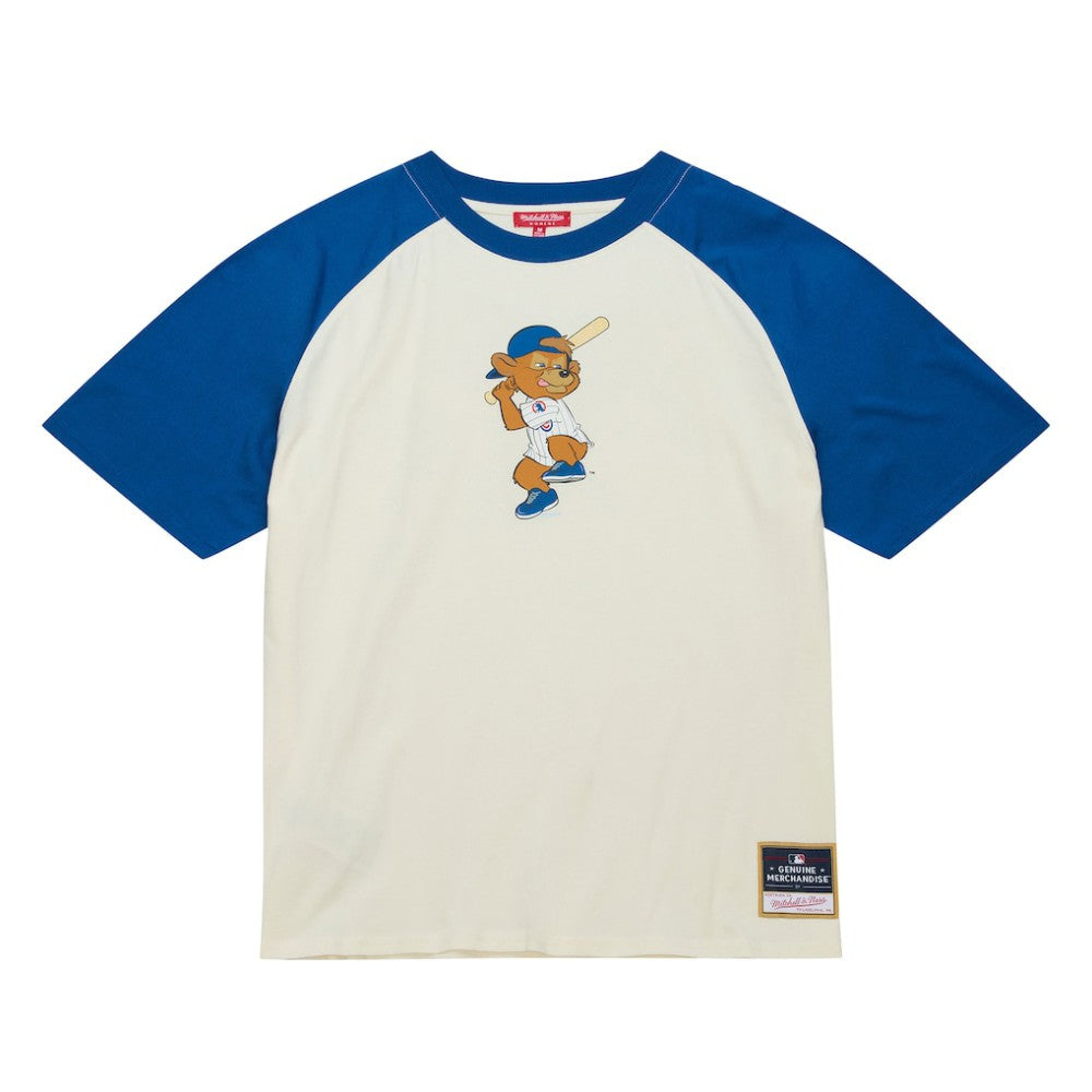 Chicago Cubs Mitchell & Ness Women's Boyfriend Raglan T-Shirt Outlet