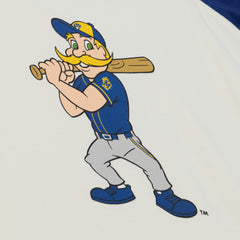 Milwaukee Brewers Mitchell & Ness Women's Boyfriend Raglan T-Shirt Discount