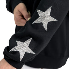 Cleveland Browns Gameday Couture Women's Velocity Relaxed Rhinestone Pullover Sweatshirt - Black - NFL