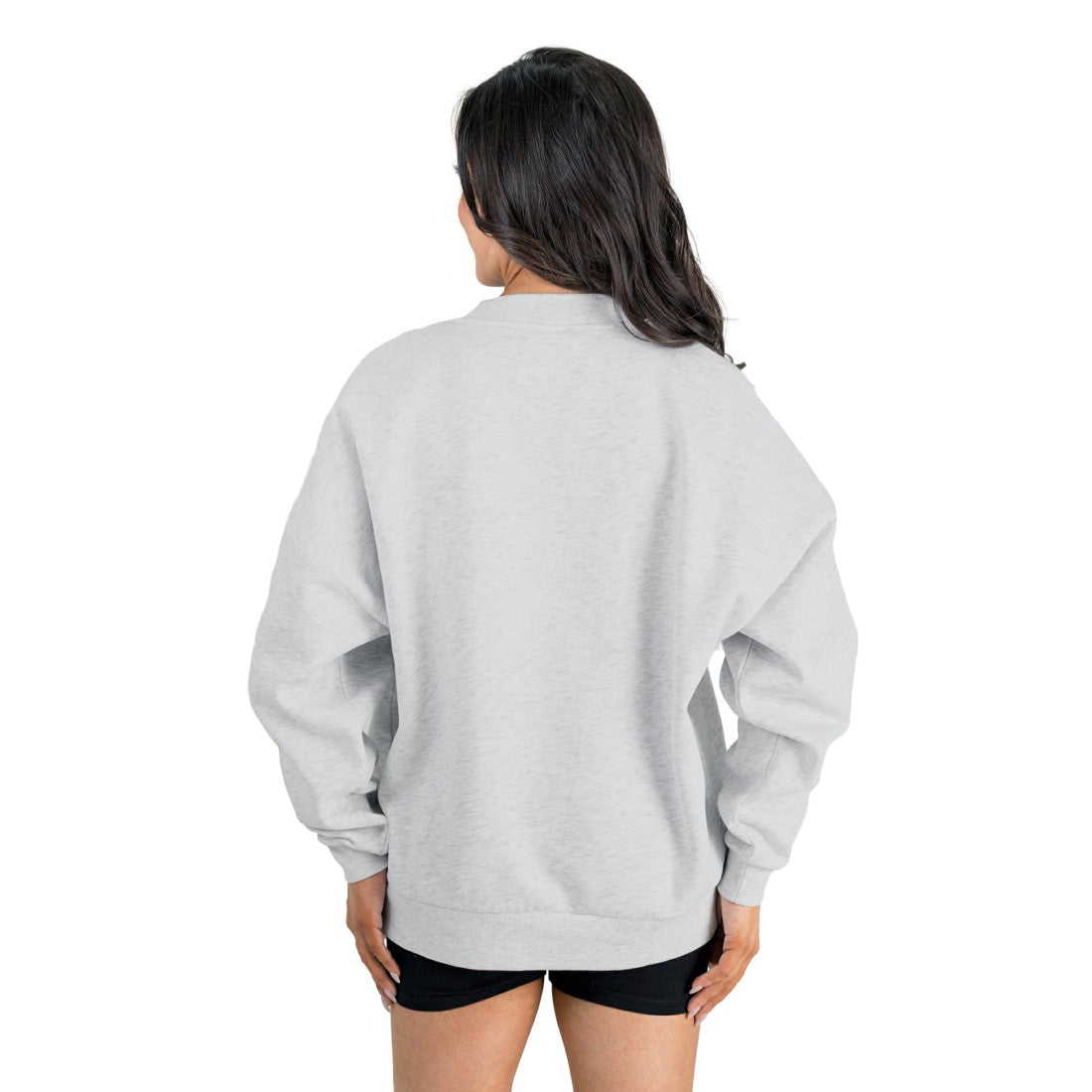 Green Bay Packers Gameday Couture Women's Home Turf Oversized Premium Fleece Pullover Sweatshirt - Ash - NFL