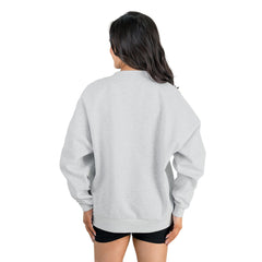 Green Bay Packers Gameday Couture Women's Home Turf Oversized Premium Fleece Pullover Sweatshirt - Ash - NFL