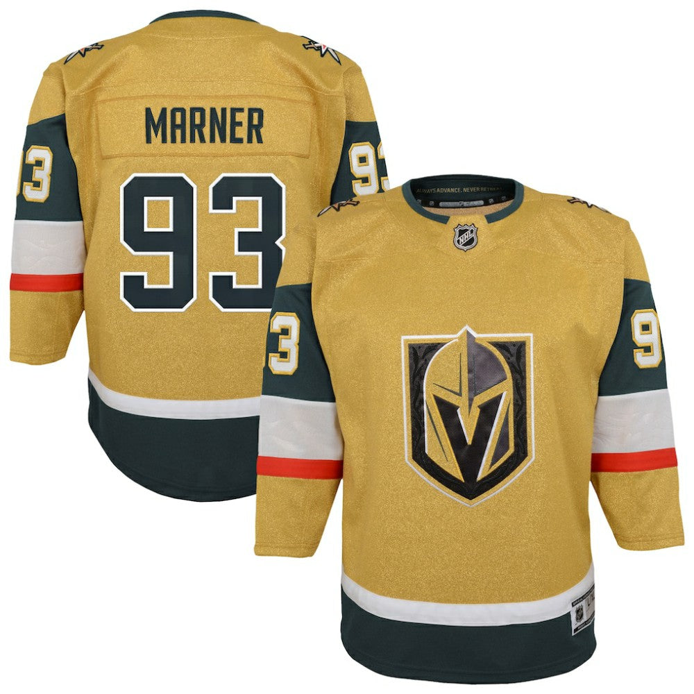 Mitch Marner Vegas Golden Knights Outerstuff Youth Premier Player Jersey - Gold | NHL near me