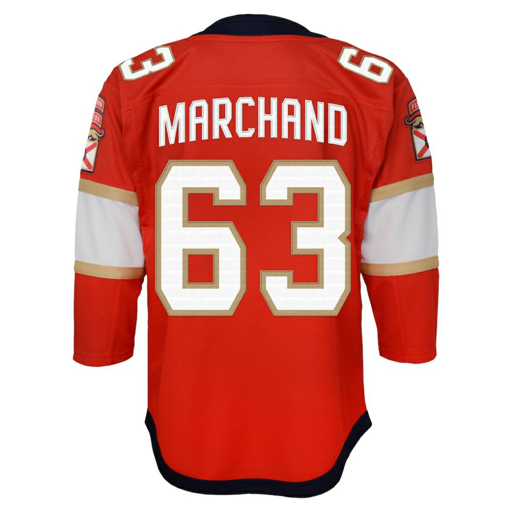Brad Marchand Florida Panthers Outerstuff Youth Premier Player Jersey - Red | NHL online