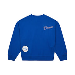 Atlanta Braves Mitchell & Ness Women's Cooperstown Collection Crewneck Sweatshirt Sale